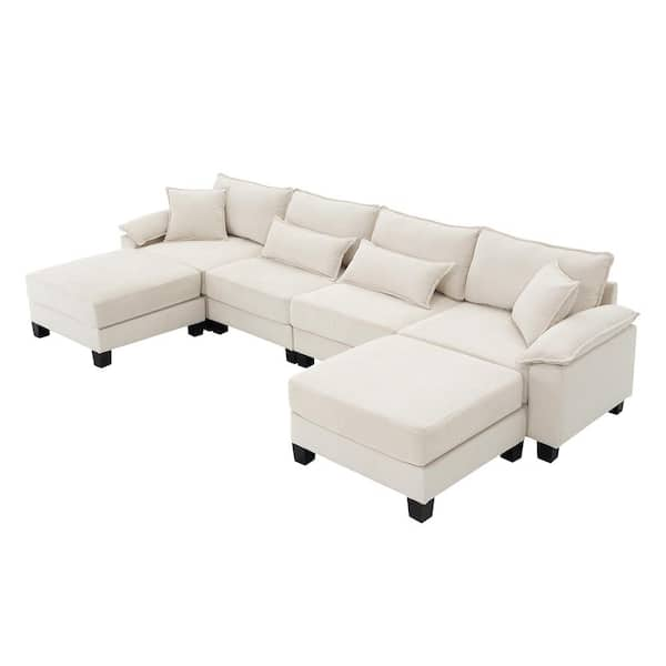 Hampton 6 discount seater modular chaise