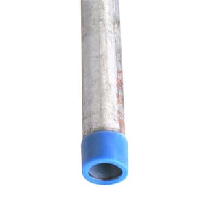 2 in. x 10 ft. Galvanized Steel Threaded Pipe