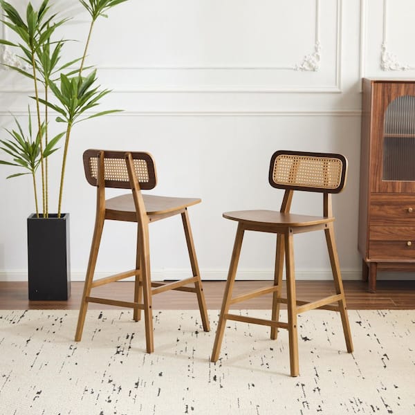 CHRISTOPHER KNIGHT HOME Whitaker Modern 25.75 in. Walnut Finish