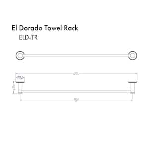 ZLINE El Dorado Towel Rail in Brushed Nickel (ELD-TR-BN)