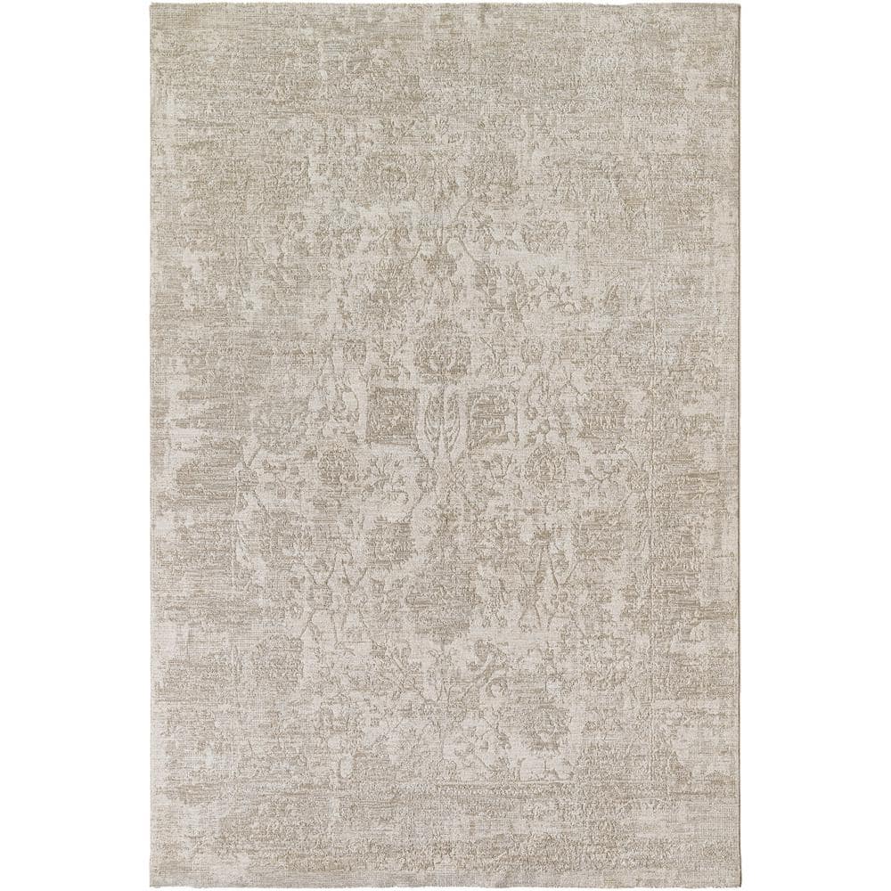 Livabliss Masterpiece Gray Traditional 12 ft. x 15 ft. Indoor Area Rug ...