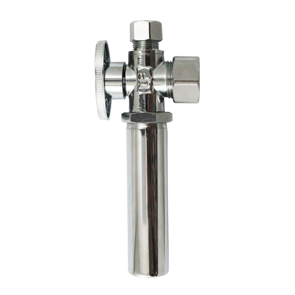 5/8 in. x 3/8 in. Brass Quarter Turn Angle Valve with Water Hammer Arrestor price history on PriceWatchPro