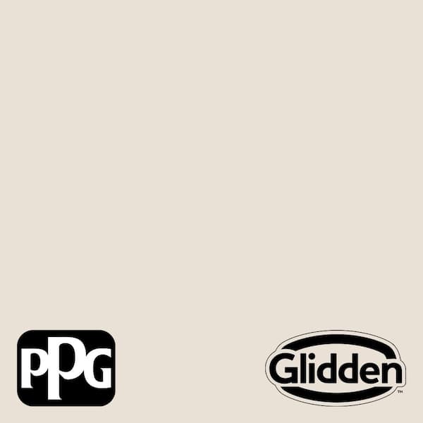 Glidden 8 oz. PPG1019-1 Toasted Marshmallow Satin Interior Paint Sample