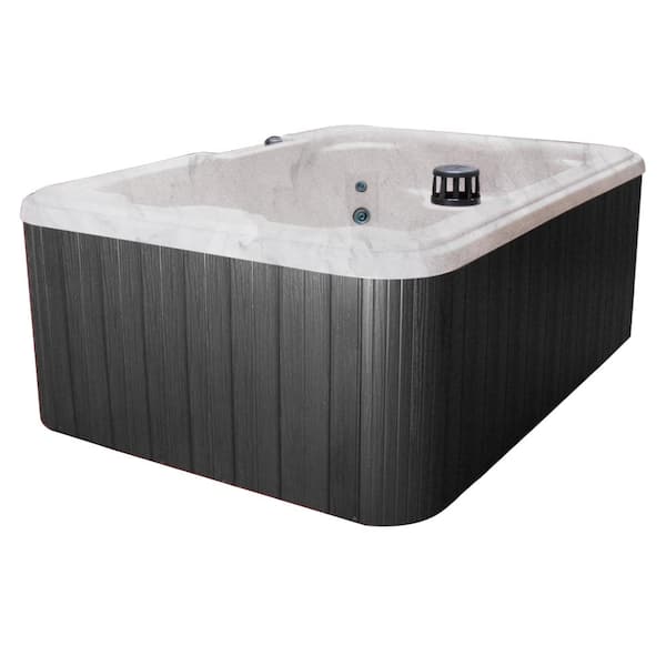Maxxus M Spa Mont Blanc 4-Person 118 Jet Hot Tub Portable Spa Easy Set Up  and Plug and Play with Cover P-MB049 - The Home Depot