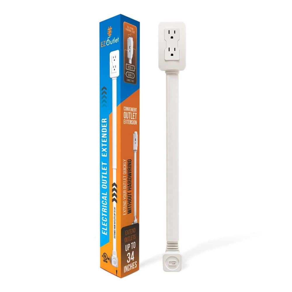 Original 34 in. 2-Outlet 1 USB-A Port 1 USB-C Port price history on PriceWatchPro