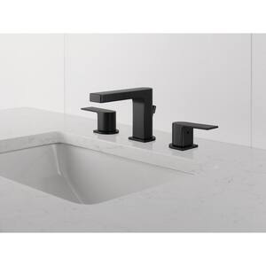 Xander 8 in. Widespread 2-Handle Bathroom Faucet in Matte Black