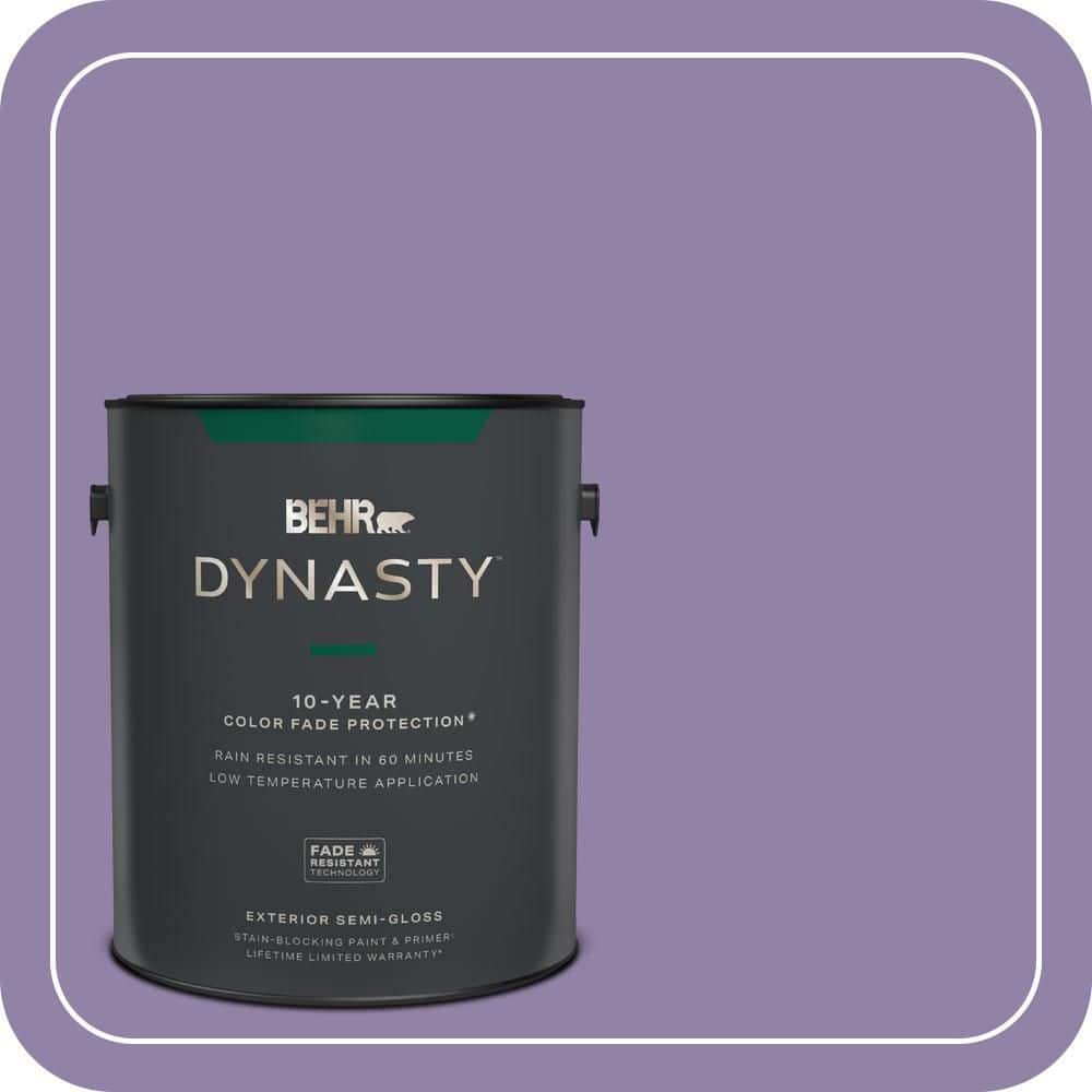 1 gal. #650D-5 Fabulous Grape Semi-Gloss Exterior Stain-Blocking Paint & Primer price history on PriceWatchPro