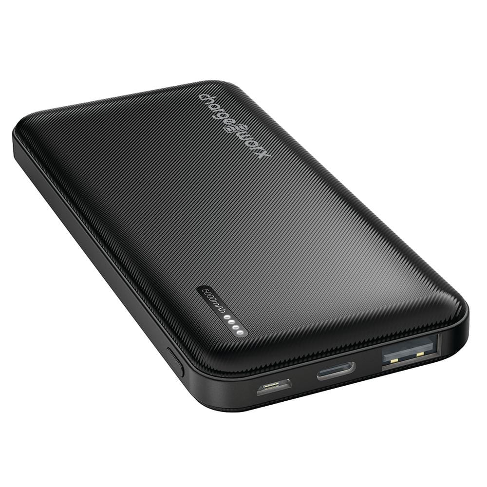 CHARGEWORX 5000MAH Dual USB Slim Power Bank