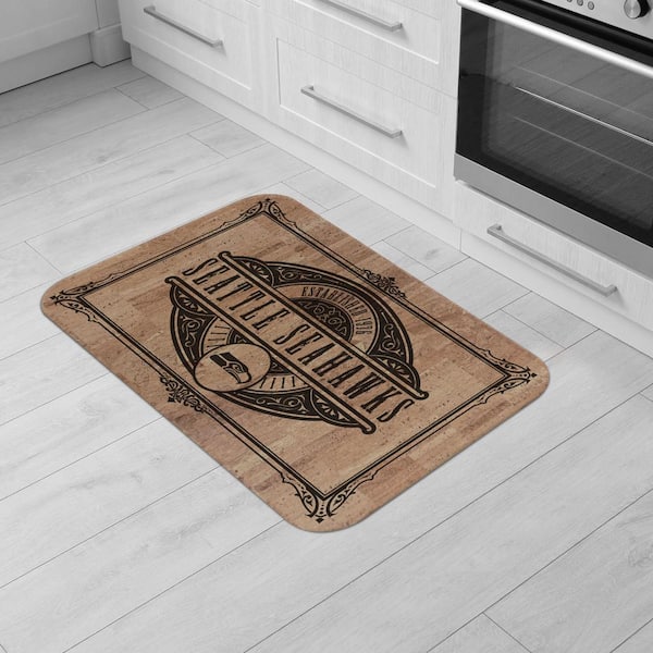 NFL - Seattle Seahawks Cork 18 in. x 30 in. Comfort Mat