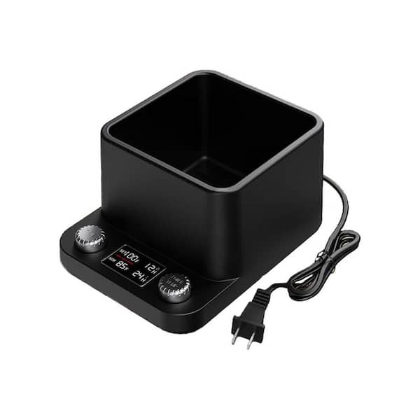 Sourdough Starter Water Bath Warmer, Precise 1°F Thermostat, 198H Timer, Yeast Feeding Alert, Black