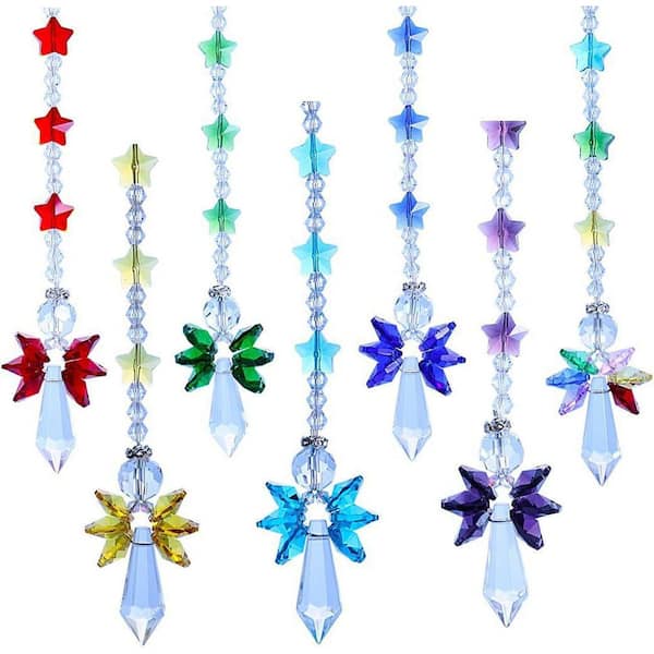 Guardian Angel Crystal Suncatcher