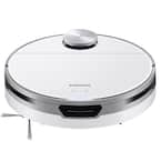 Jet Bot Robotic Vacuum Cleaner Intelligent Power Control, Precise Navigation, Multi-Surface Cleaning in White