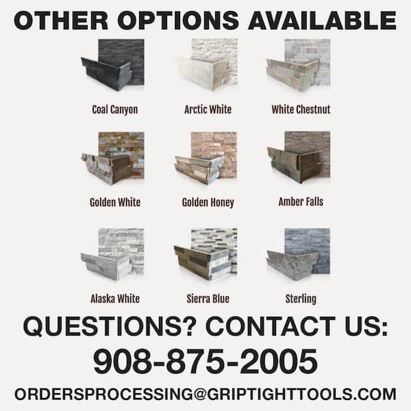 Prestige Stone & Granite Golden White 6 in. x 24 in. Natural Stacked Stone Veneer Panel Siding Exterior/Interior Wall Tile (2-Boxes/9.16 sq. ft.) TSGW-F-2