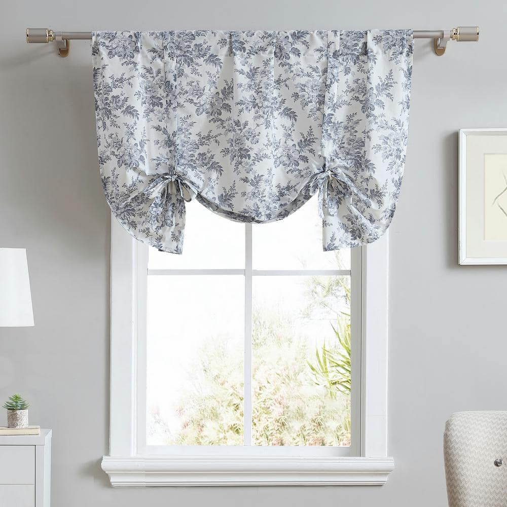 Heirloom Rose Floral Ruffled Valance Window Treatment