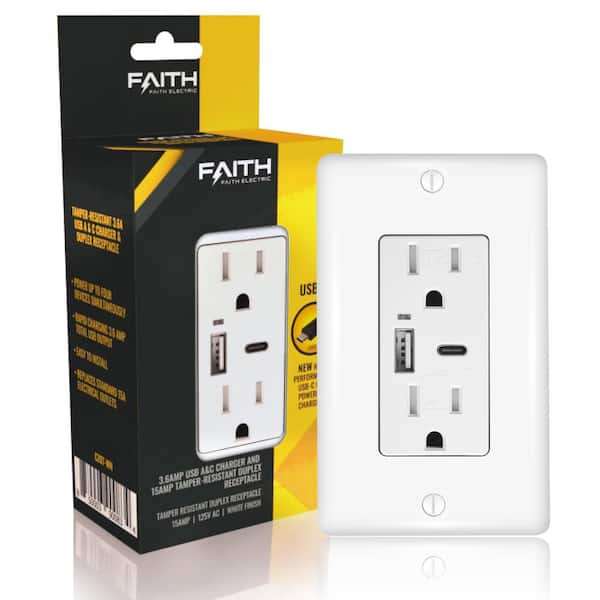 New Luxury 220v Dual USB Socket Wall Power Outlet French Seller x