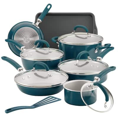 Cuisinart Contour 13-Piece Stainless Steel Cookware Set 44-13 - The Home  Depot