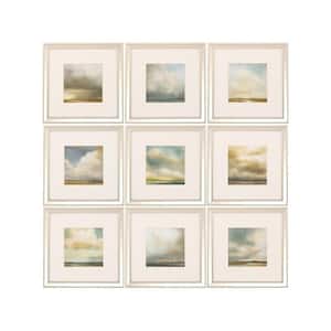 16 in. X 16 in. Champagne Gold Gallery Picture Frame Atmosphere (Set of 9)
