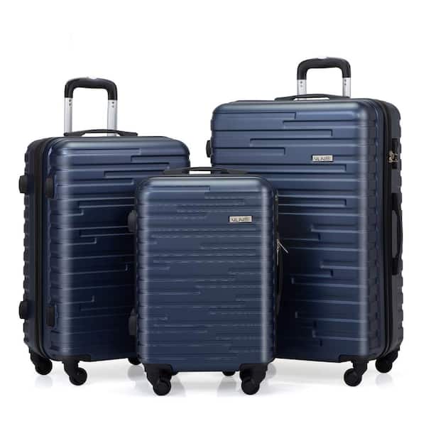 VLIVE 3-Pieces Trolley case set Blue