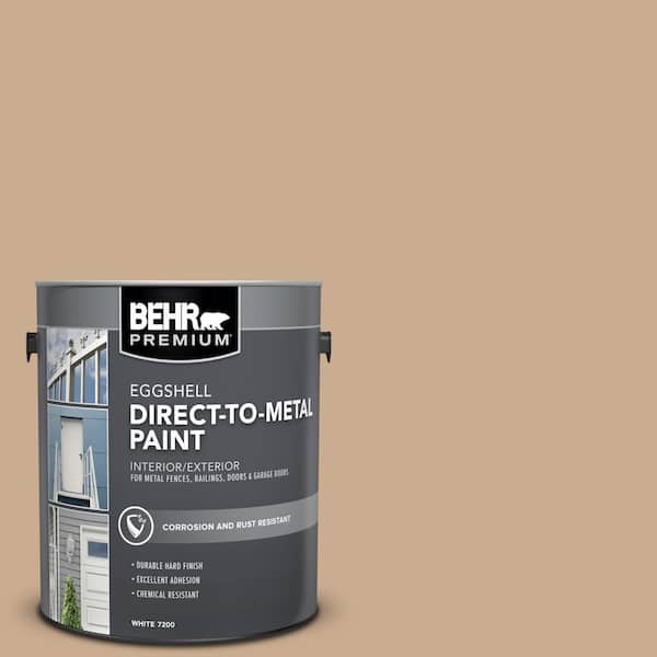 BEHR PREMIUM 1 gal. #N250-3 Pottery Wheel Eggshell Direct to Metal Interior/Exterior Paint