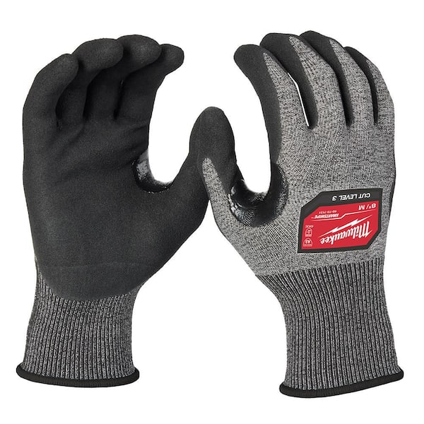 Milwaukee Large High Dexterity Cut Level 3 Resistant Nitrile