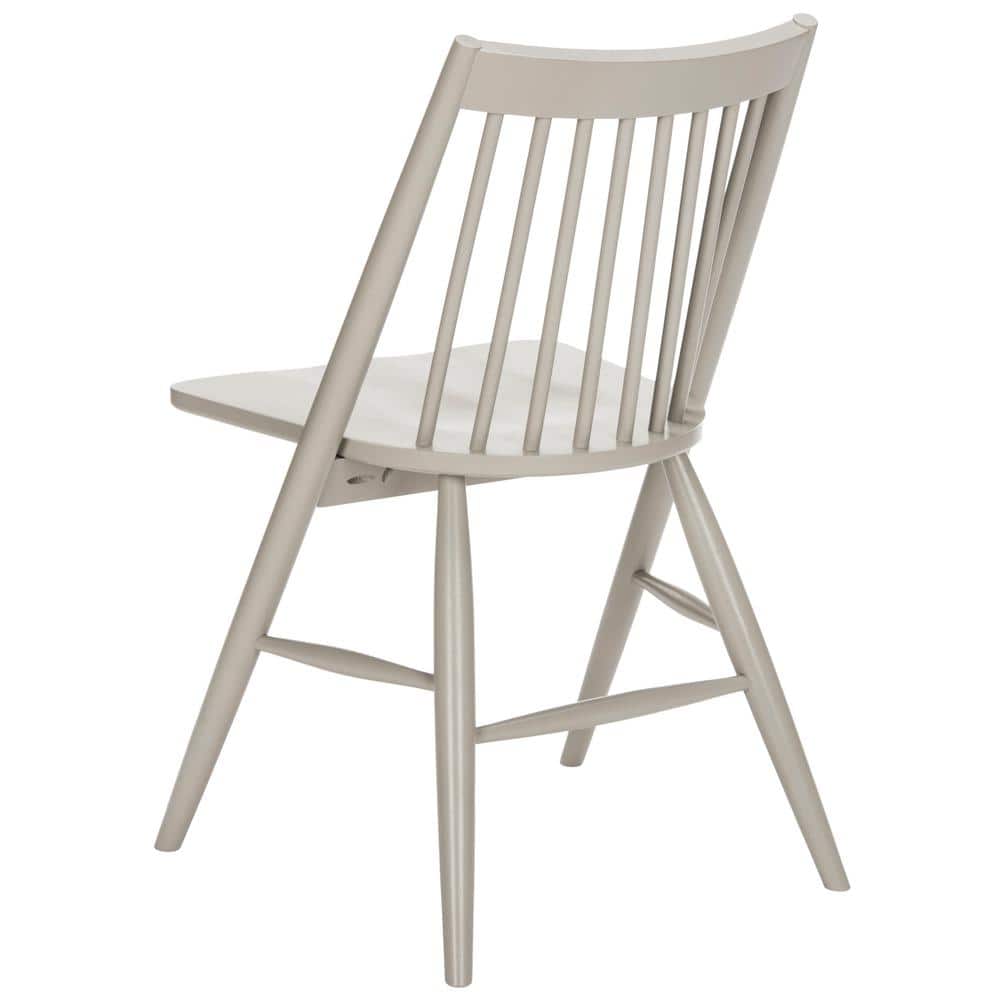 Wren 34" High Gray Wood Spindle Side Chair