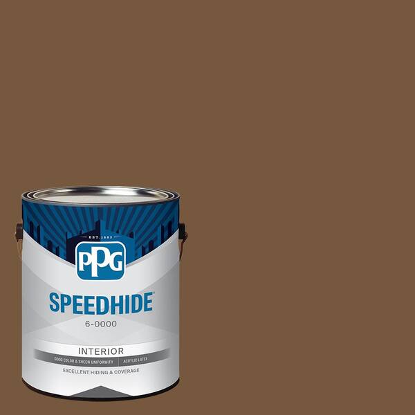 SPEEDHIDE 1 gal. PPG1084-7 Maple Syrup Eggshell Interior Paint