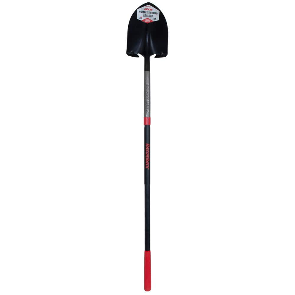 Razor-Back PowerEdge 48 in. Fiberglass Handle Super Socket Digging Shovel  3594400 - The Home Depot