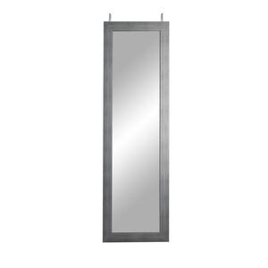 Oversized Silver Over The Door Modern Mirror (71 in. H X 21.5 in. W)