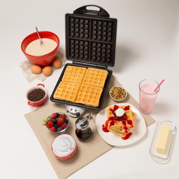 ge belgian waffle maker instructions