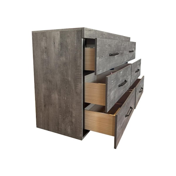 grey color dresser Syracuse Gray Dresser