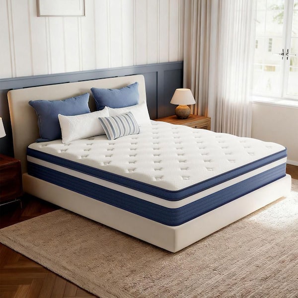 Babo Care King Size 10 in. Medium Hybrid Breathable and Cooling