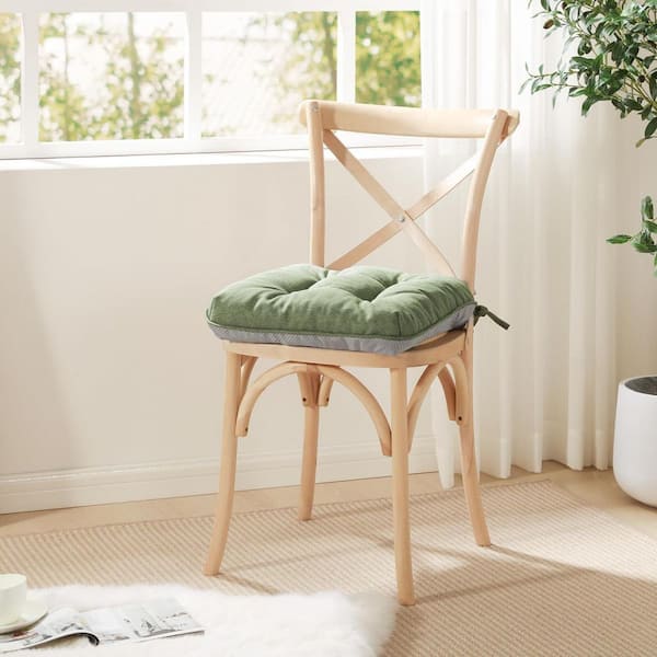16 in. x 16 in. Outdoor Dining Chair Memory Foam Chair Cushions