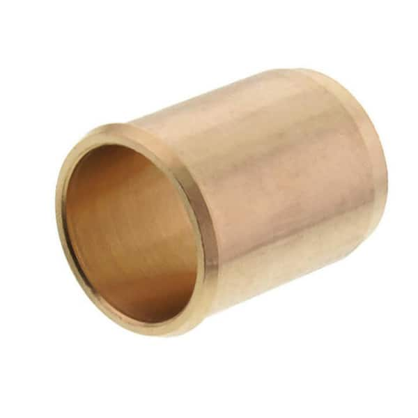 The Plumber's Choice 3/4 in. Press Brass Stiffener Insert, Brass ...