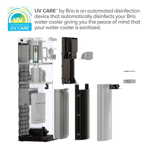 Brio 2-Stage Bottleless Water Cooler CLPOU420UVF2 - The Home Depot