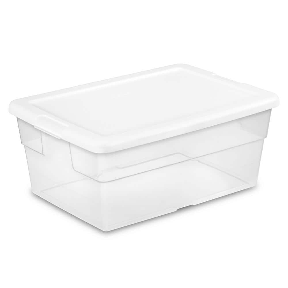 Sterilite 16 Qt. Storage Box 16458052 - The Home Depot