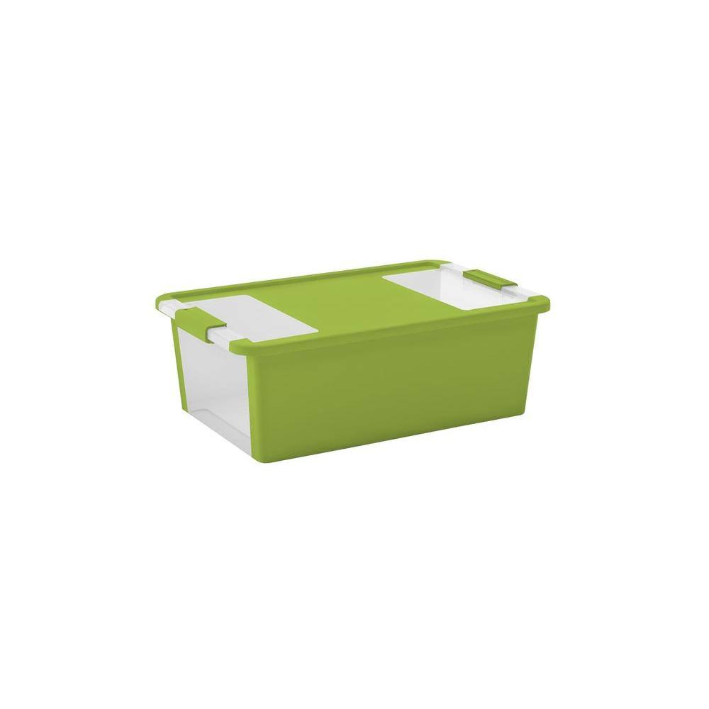 KIS BiBox 28.5 qt. Medium Storage Bin in Lime Green FG00845325400 KIS BiBox 28.5 qt. Medium Storage Bin in Lime Green FG00845325400