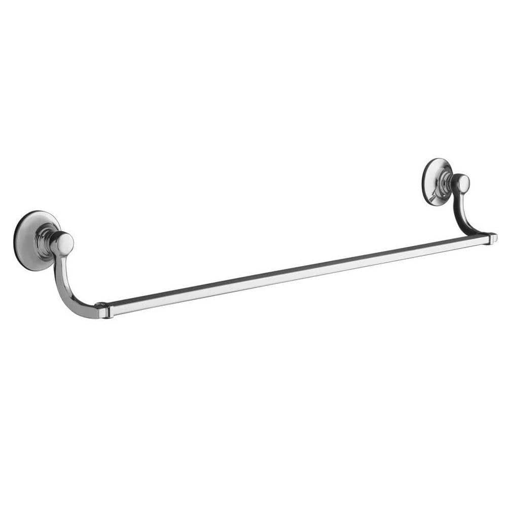 KOHLER Bancroft 24 in. Towel Bar in Polished Chrome K11411CP The
