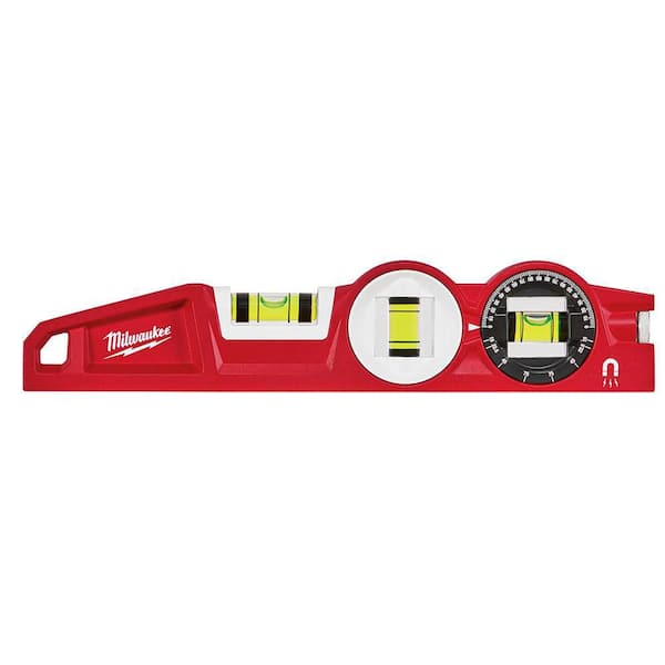 Milwaukee 72 in. REDSTICK Box Level with 10 in. 360 Locking Die Cast Torpedo Level (2-Piece)