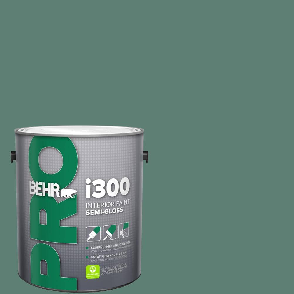 BEHR PRO 1 gal. M4406 Trellis Vine SemiGloss Interior Paint PR37301