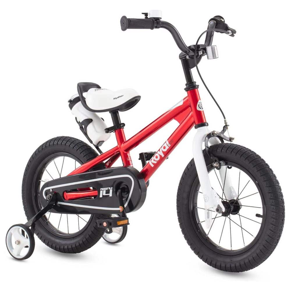 Freestyle Outdoor Kid's Bicycle with Training Wheels, 16 Inch, Red price history on PriceWatchPro