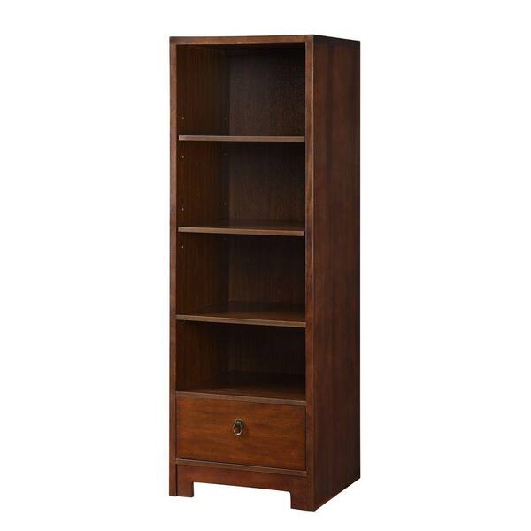 MarketPlace by Thomasville Abington 4-Shelf Bookcase with 1-Drawer-DISCONTINUED
