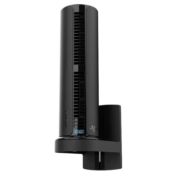 Vornado Atom 2W AE 19.31 in. 4 fan speeds Tower Fan 19.31 in. Black with Alexa Capabilities