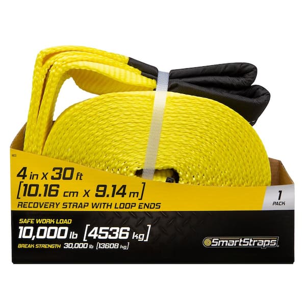 Heavy Duty Tow Straps with Hooks 2 x 20 ft,20000 lbs Nylon Kinetic Recovery  Rope Kit for Vehicles Trip Acessories,Tow Cable for Truck Car,Tree Farm