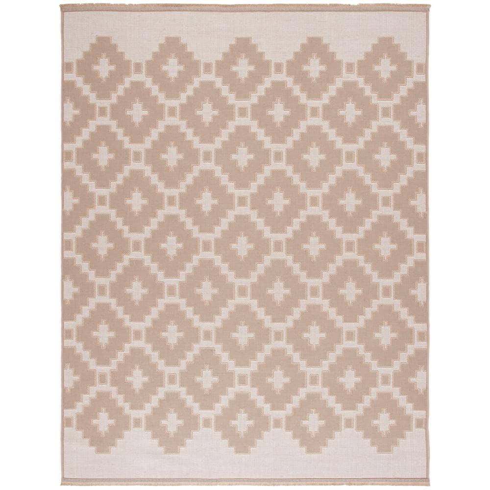 Aspect Natural/Ivory 9 ft. x 12 ft. Geometric Trellis Area Rug price history on PriceWatchPro