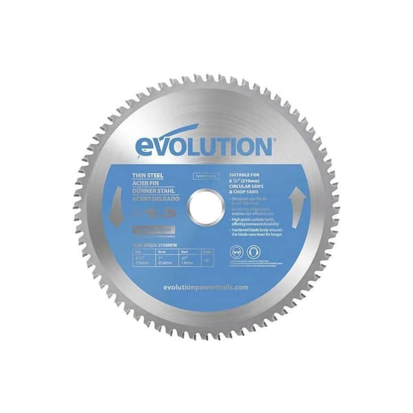 T210TCT-68CS 8-1/4 in. 68 Tooth Thin Steel and Ferrous Metal TCT Blade