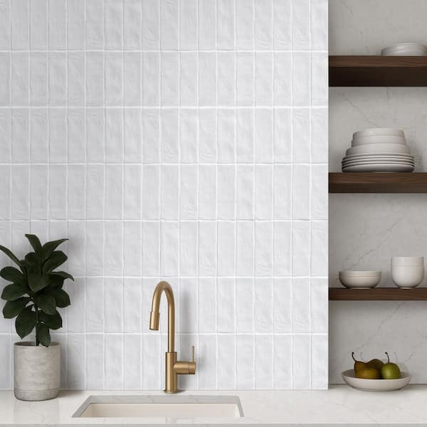 メル77961様ホワイト Casablanca 4x4 Square Zellige – Zia Tile