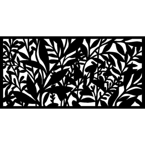 Matrix 0.3 in. x 45.7 in. x 1.9 ft. Hinterland Wall Art & Fence Panel
