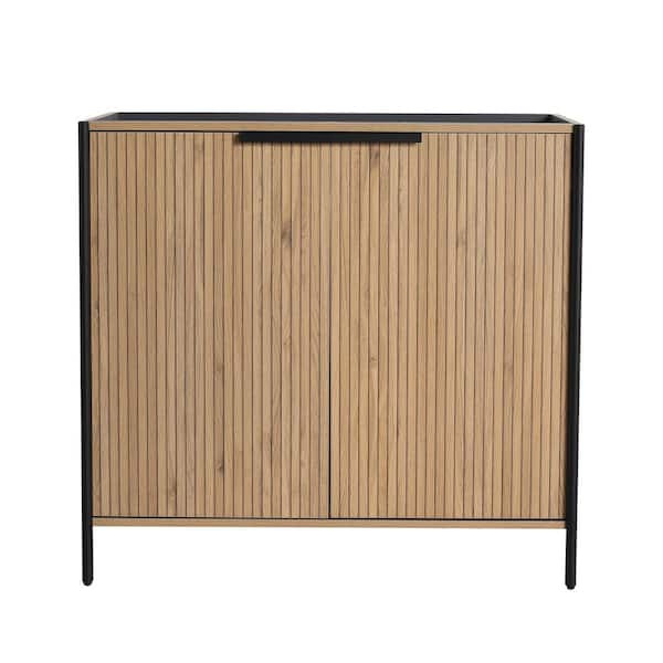 36 in. Bath Vanity Cabinet without Top in Light Coffee Unassembled