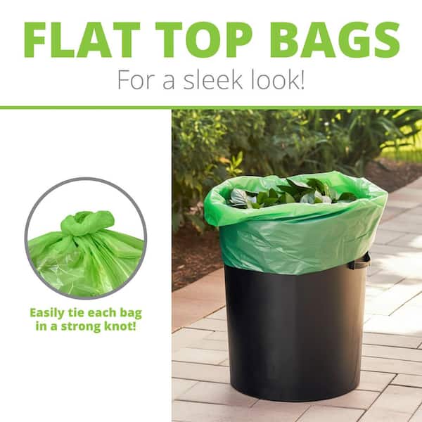 Large Strong Bin Bags  Environmentally-Friendly Garbage Bags – PlasticMill