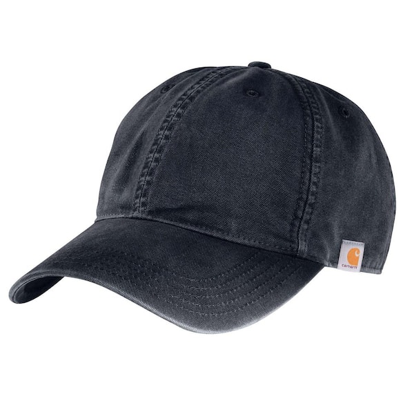 Carhartt Men's OFA Navy Cotton Canvas Cap